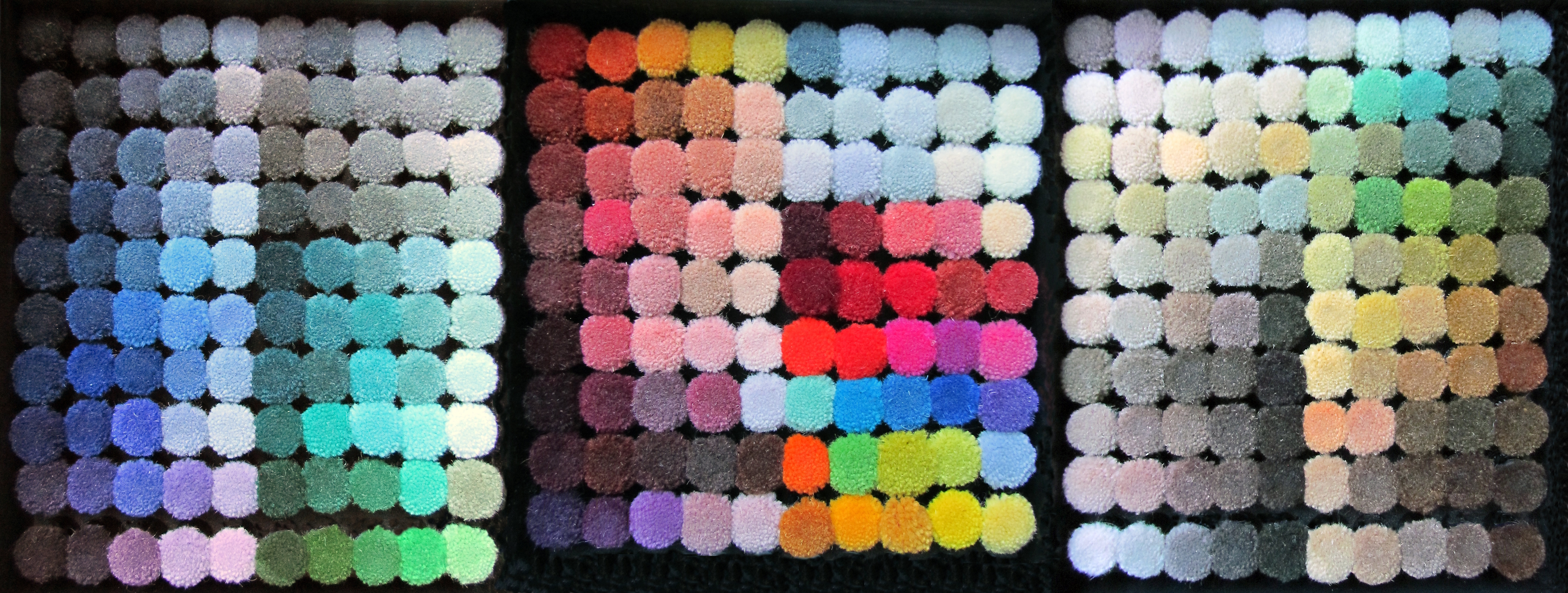 The Firth Carpets colourbox 
